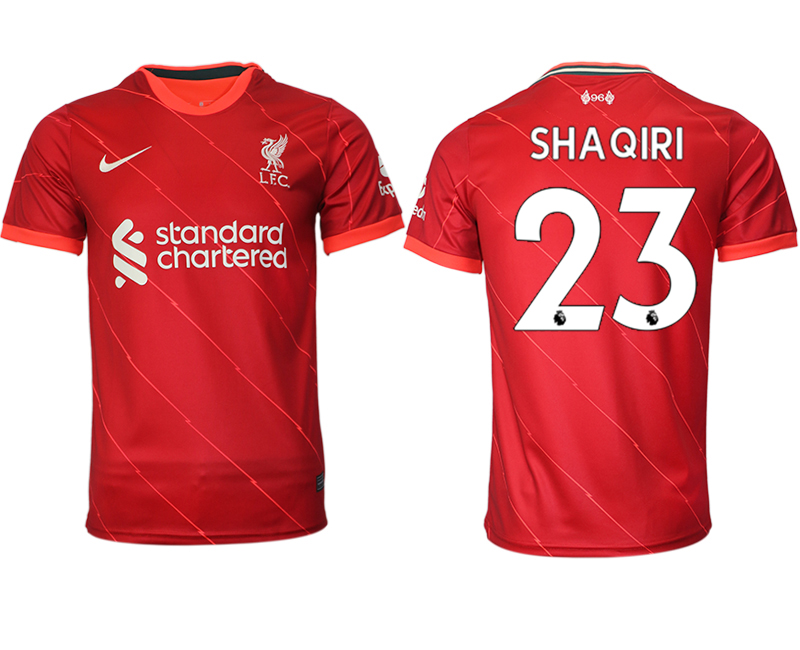 Cheap Men 2021-2022 Club Liverpool home aaa version red 23 Soccer Jersey